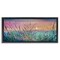 Stupell Industries Pond Reeds Sprouting at Sunset Framed Floater Canvas Wall Art